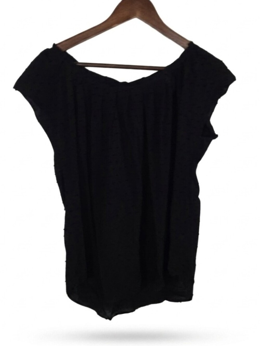 LC Lauren Conrad cute black blouse
